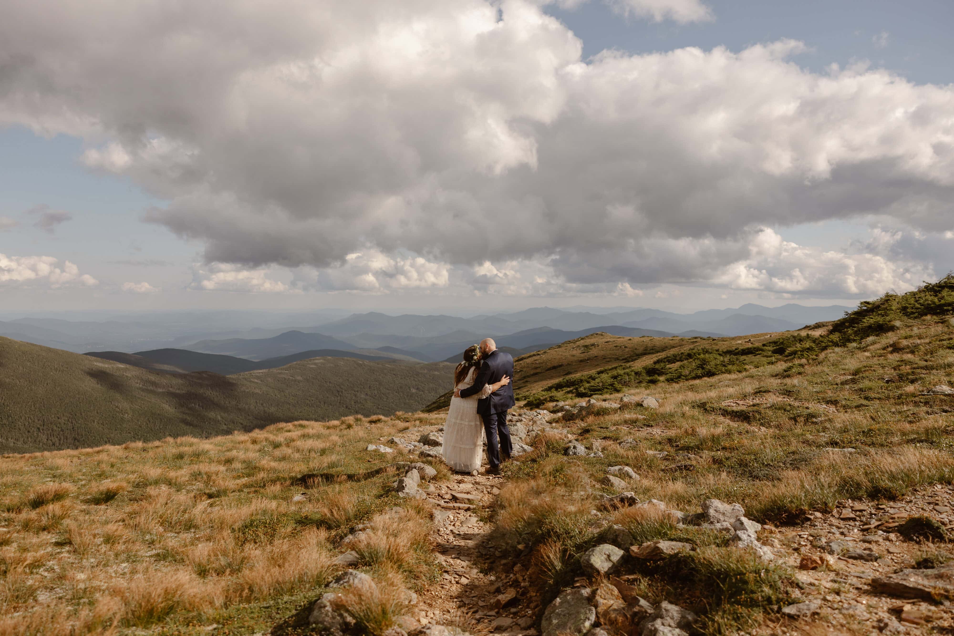  Mount Washington hiking elopement